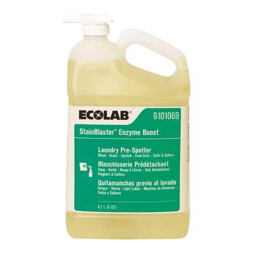 Ecolab® StainBlaster Enzyme Boost, 5 Quart, #6101069